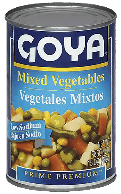 Mixed Vegetables Low Sodium